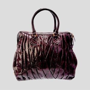 Valentino Python Tote bag